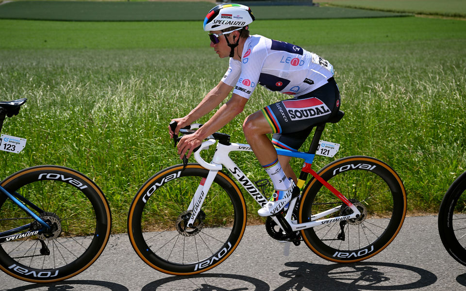 Evenepoel keeps Tour de Suisse white jersey