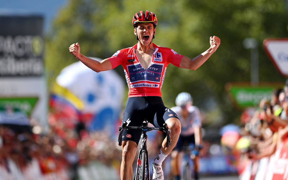 La Vuelta: Remco Evenepoel wins on Alto del Piornal