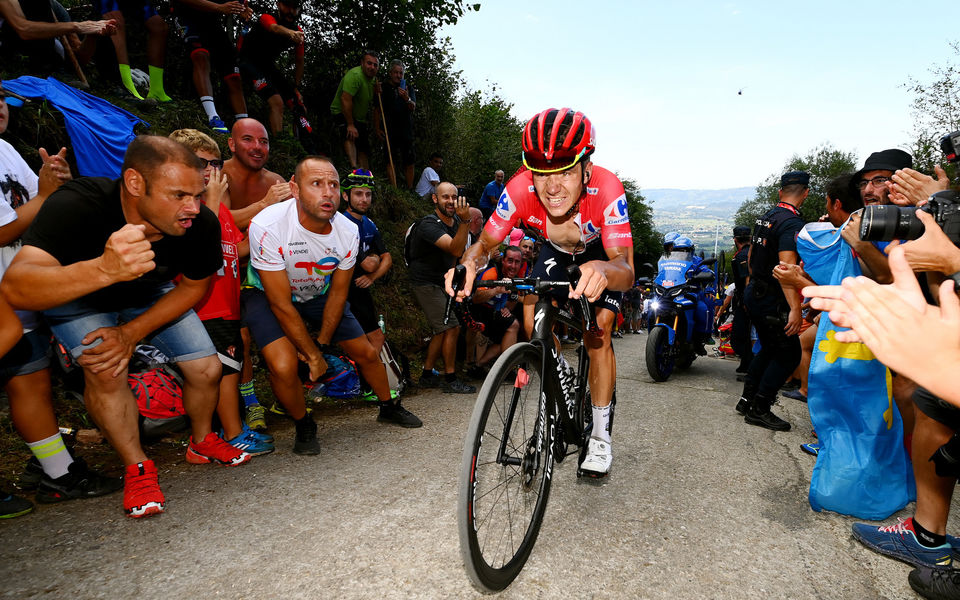 Remco Evenepoel loopt uit in klassement Vuelta a España