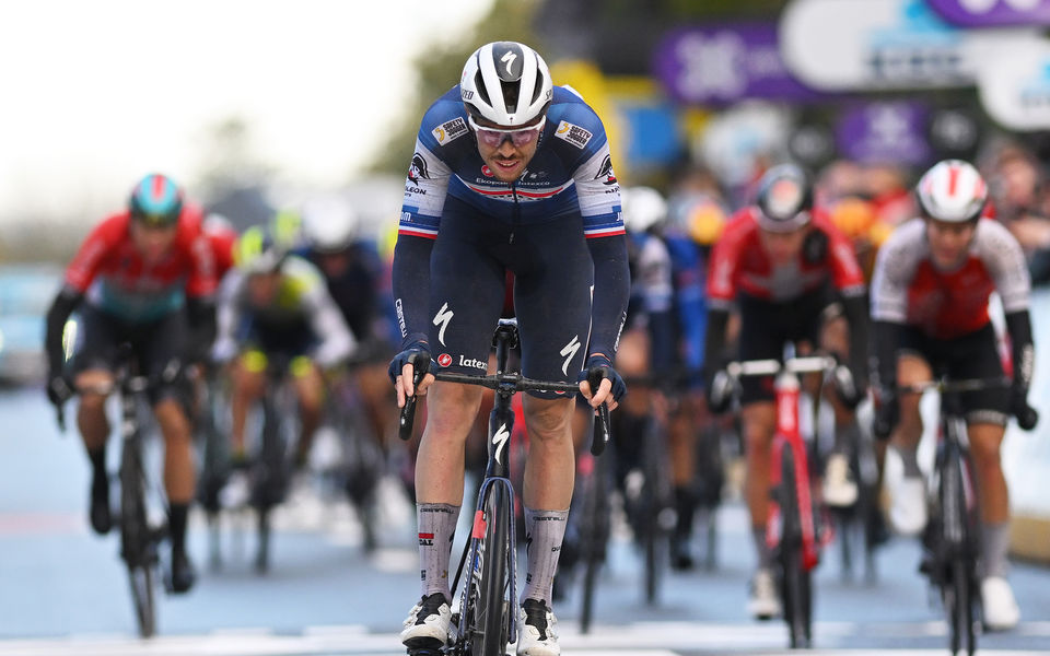 Cavagna dichtbij podiumplaats in Brabantse Pijl