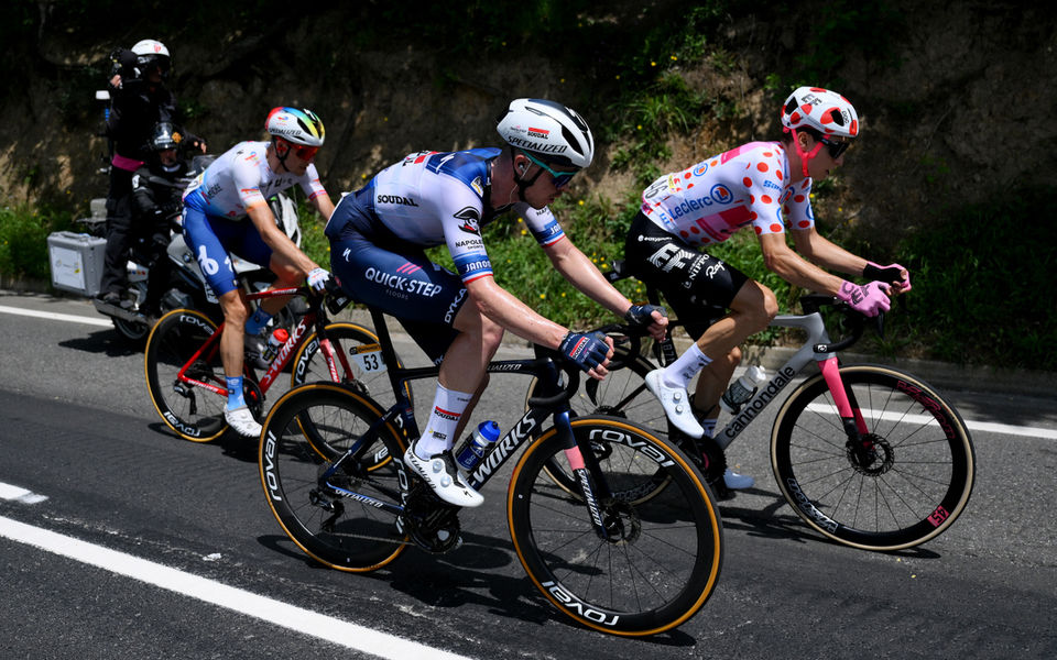 Cavagna in the break on the longest Tour de France stage