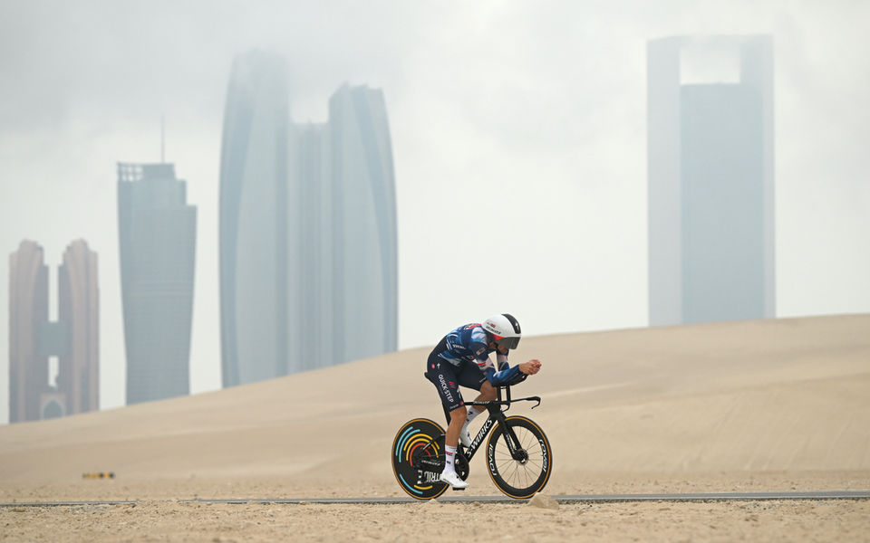 UAE Tour: Time trial on the Al Hudayriyat Island