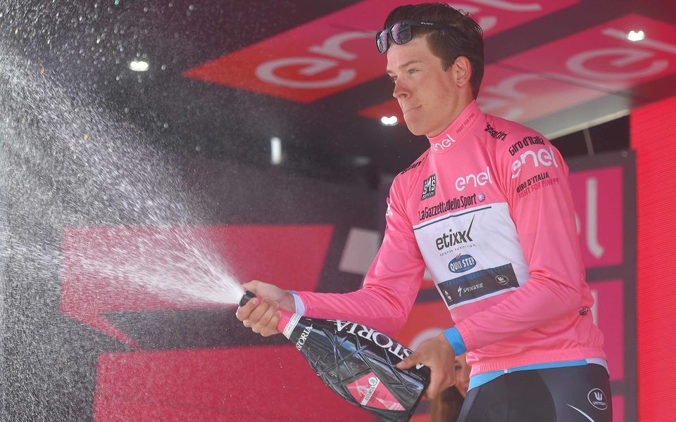 Jungels pakt Maglia Rosa in Giro d’Italia