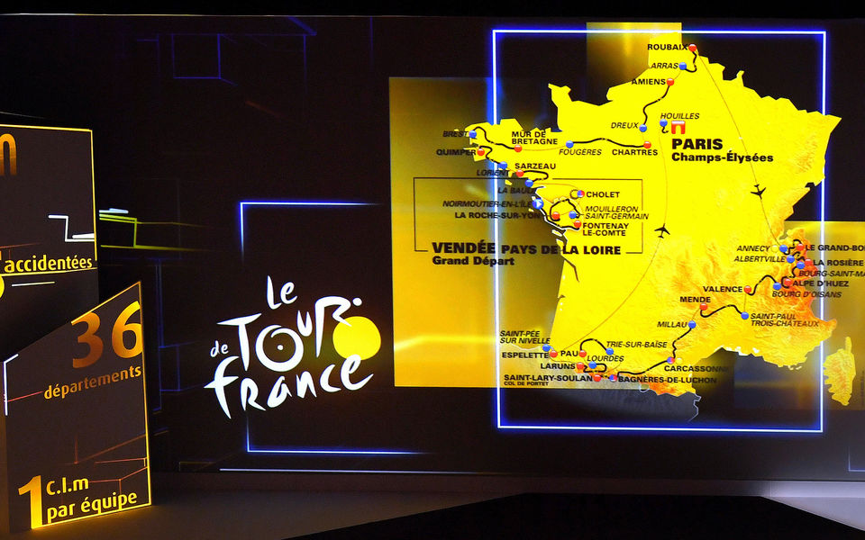 2018 Tour de France route unveiled