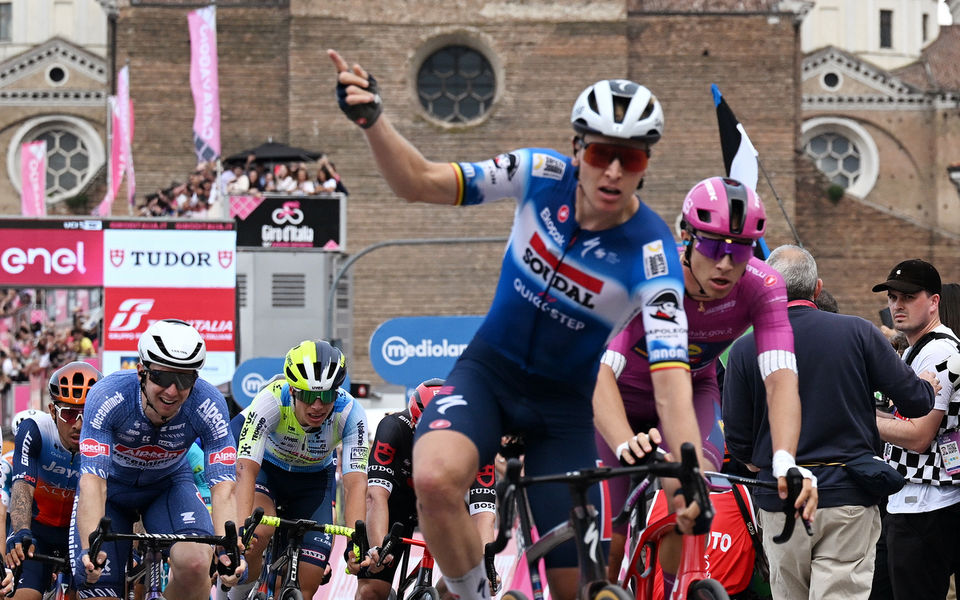 Giro: hattrick voor Soudal Quick-Step