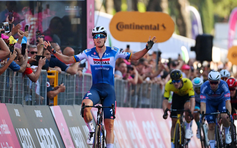 Giro d’Italia: Tim Merlier heerst in Rome