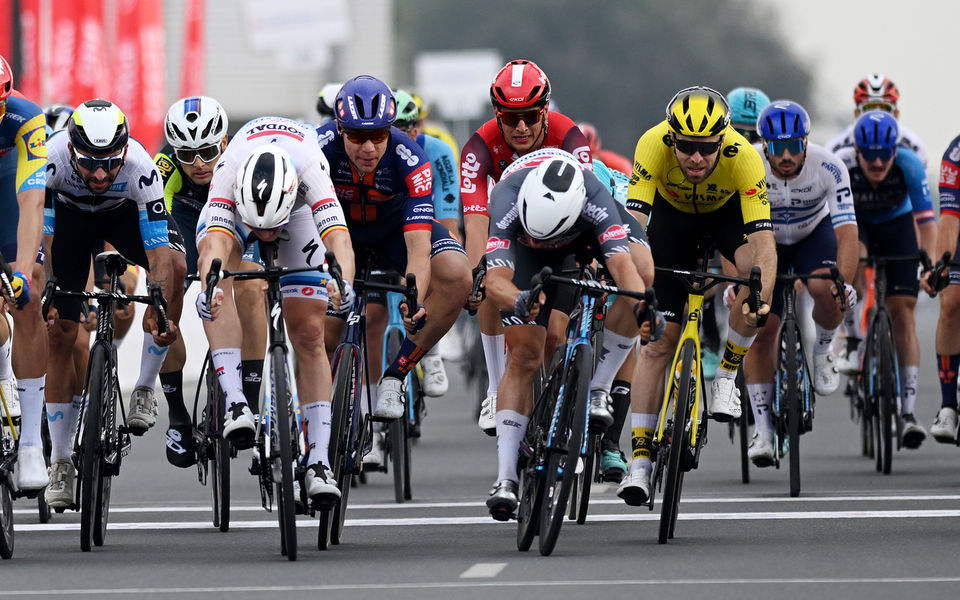 UAE Tour: Merlier second after a day in the crosswinds