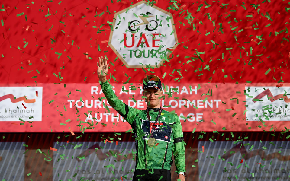 Merlier in het groen in UAE Tour