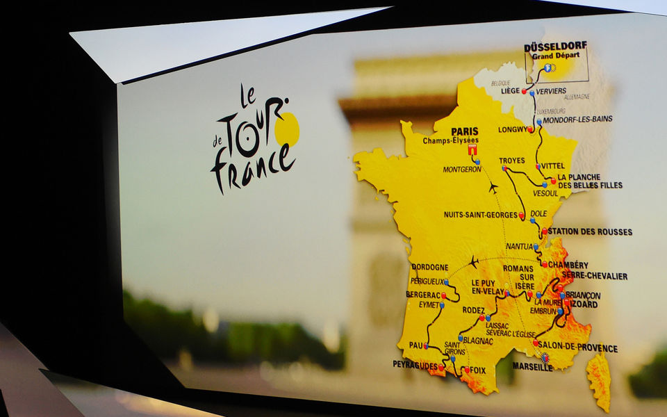 Parcours Tour de France 2017 bekend gemaakt