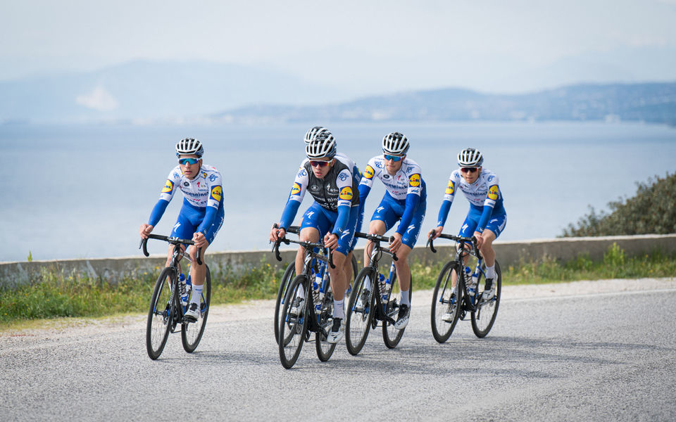 Deceuninck – Quick-Step in Greece for training camp