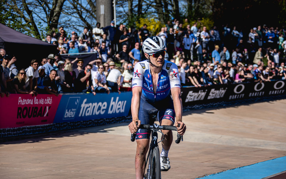 Lampaert’s Roubaix podium fouled