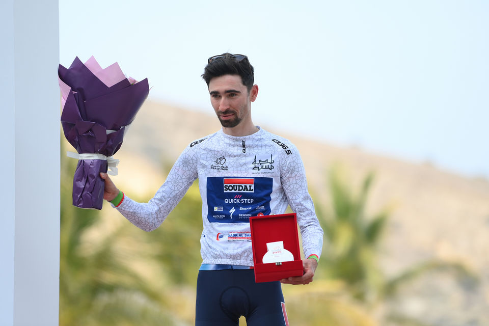 Two jerseys for Paret-Peintre after the first Oman mountain stage