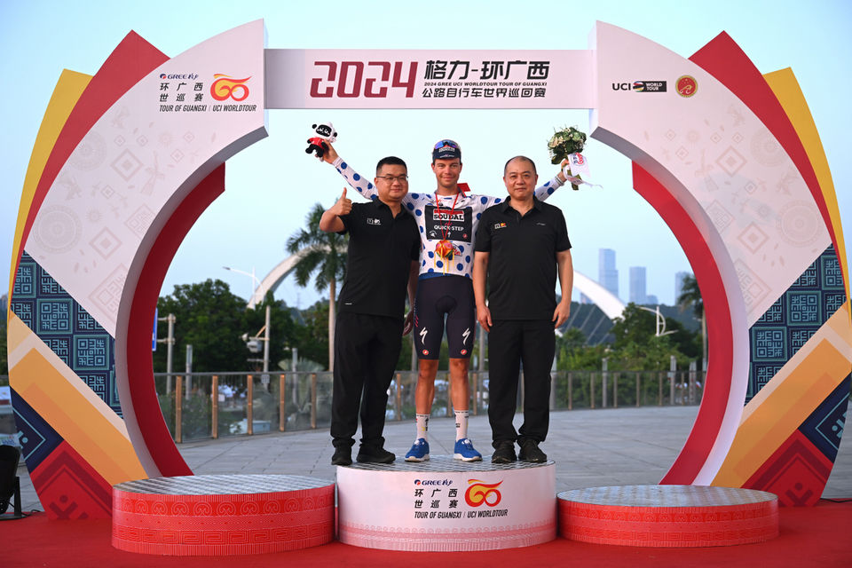 Pepijn Reinderink crowned Tour of Guangxi best climber