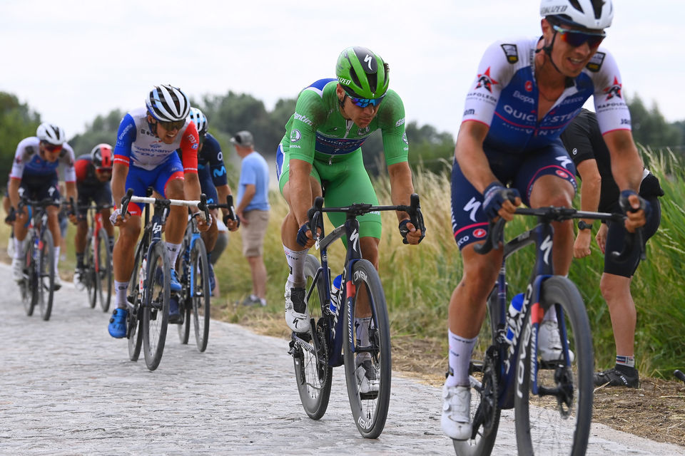 Jakobsen impresses on Tour de France cobbles