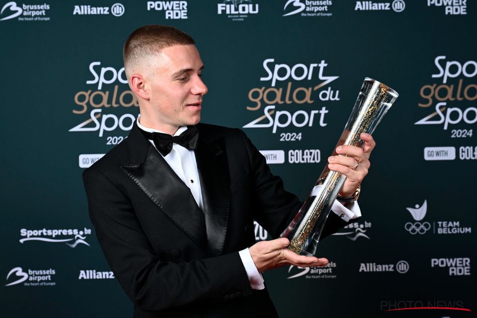 Evenepoel named Belgian Sportsman of the Year