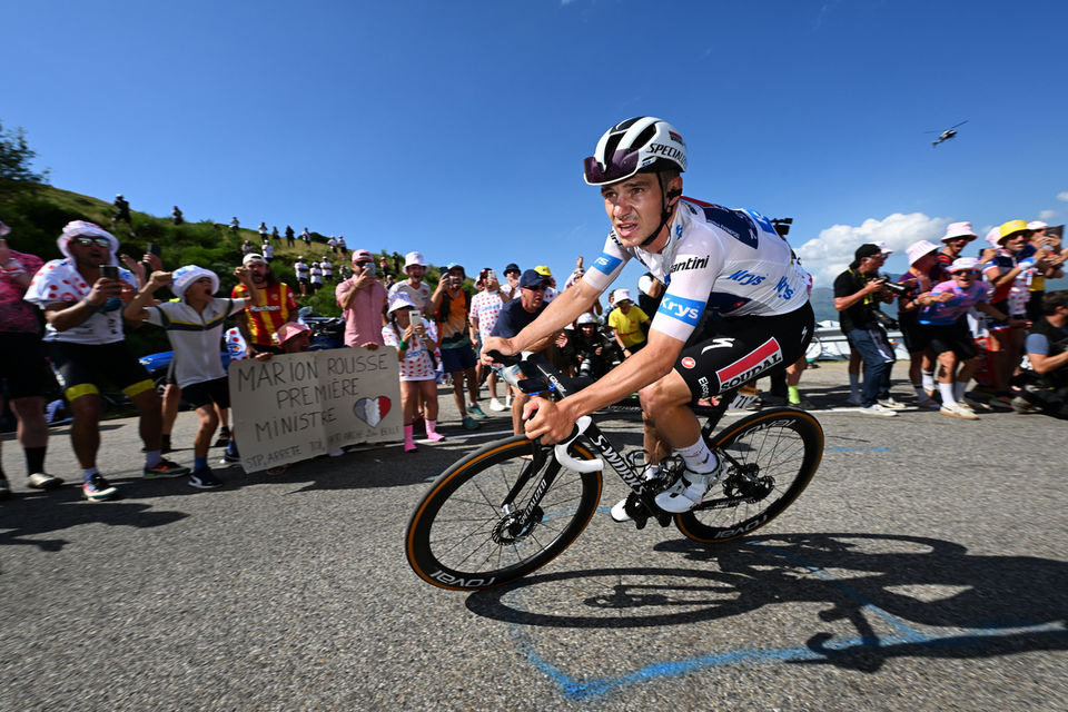 Le Tour: Evenepoel strengthens grip on third overall