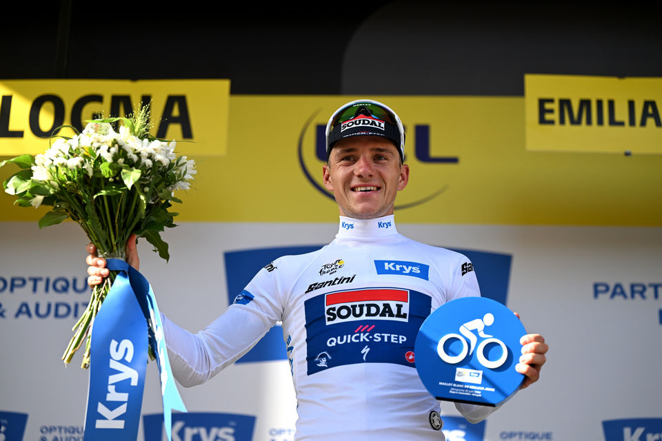 Tour de France: Evenepoel in white after monster ride