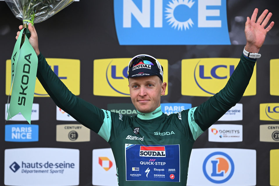 Merlier in het groen na ploegentijdrit Paris-Nice