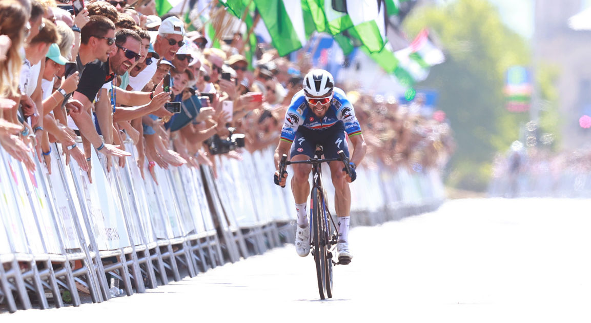 Alaphilippe podiums in San Sebastian Soudal QuickStep Pro Cycling Team