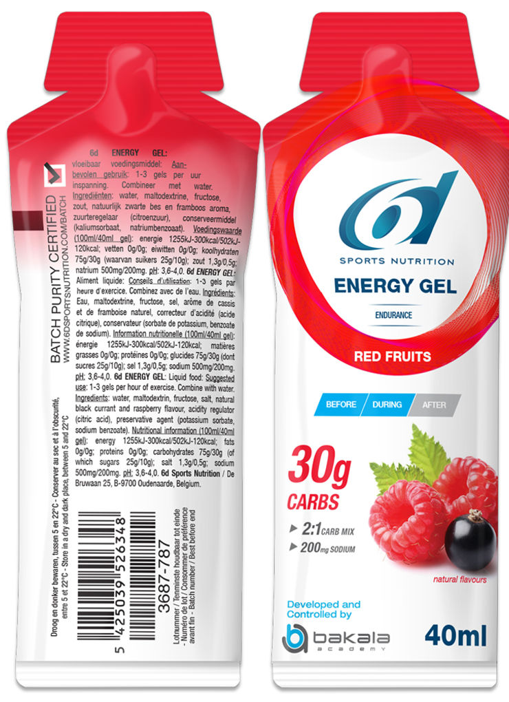 Energy gel 12x40 ml