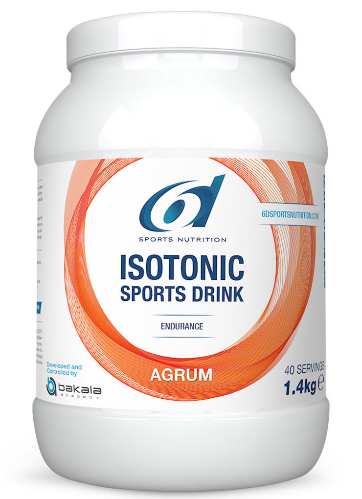 6D isotonic sportsdrink (1.4kg)