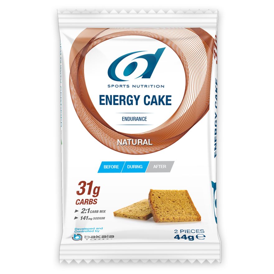 Energy cake natural 2 x 6 stuks