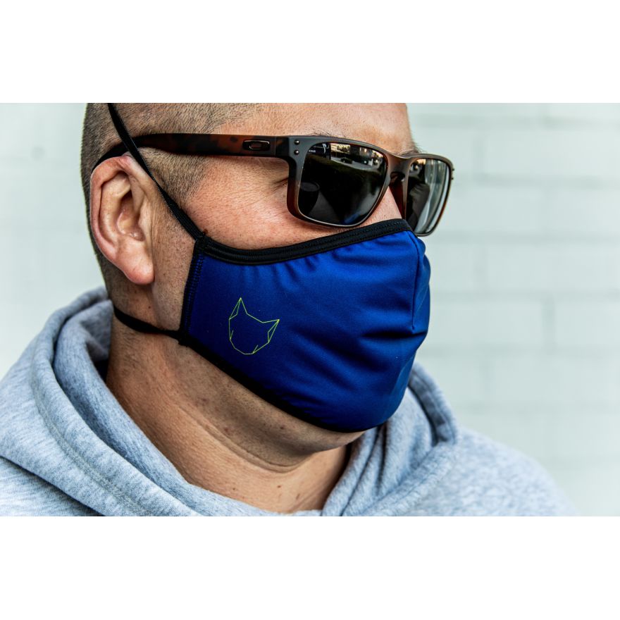 The Wolfpack mondmasker blauw